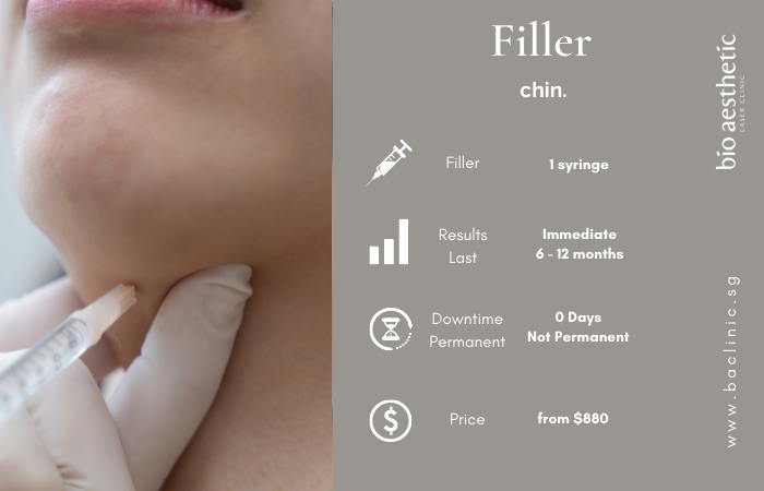 chin filler - double chin removl