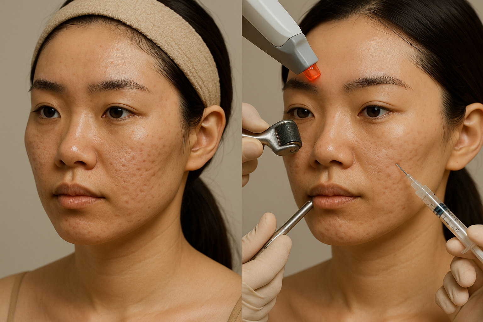COMBINATION ACNE SCARS TREATMENTS