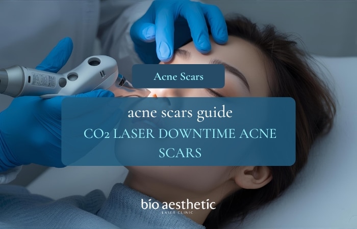 co2 laser downtime acne scars