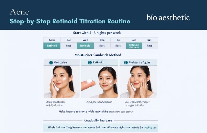 Step-by-Step Retinoid Titration Routine