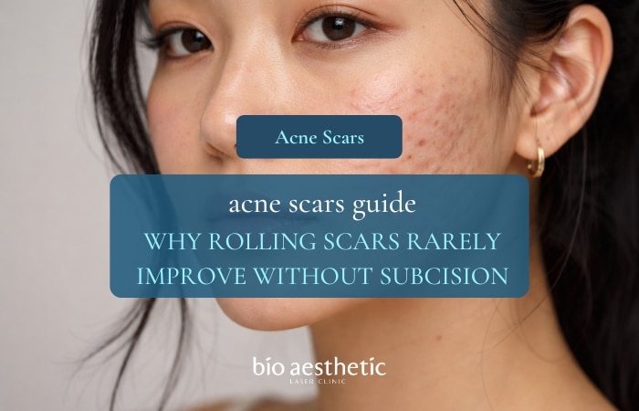rolling acne scar subsion