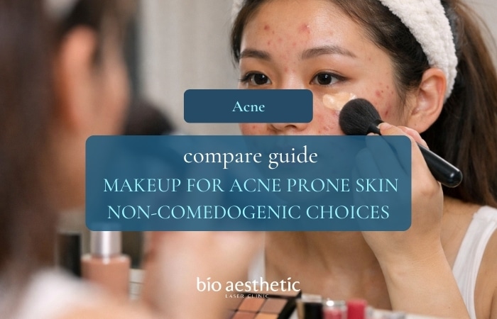 make up for acne prone skin non comedogenic choices