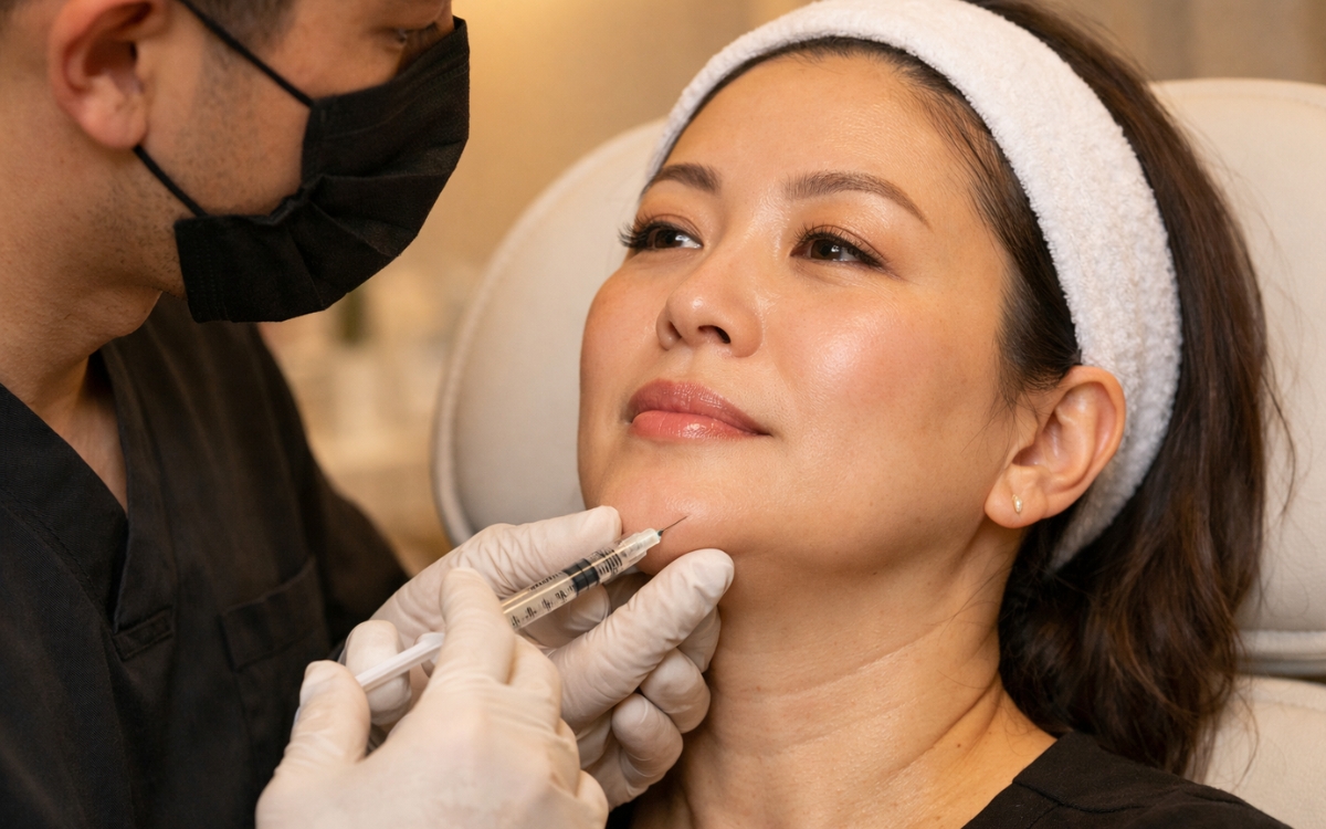 chin filler for double chin