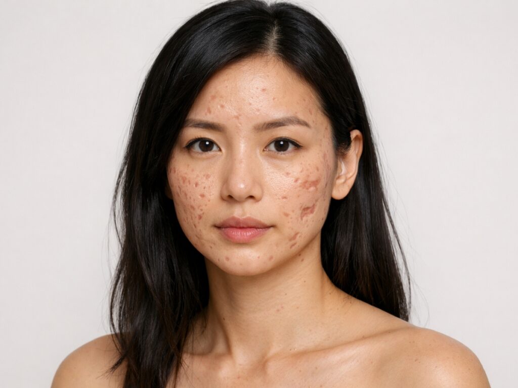 Acne Scars results and timeline